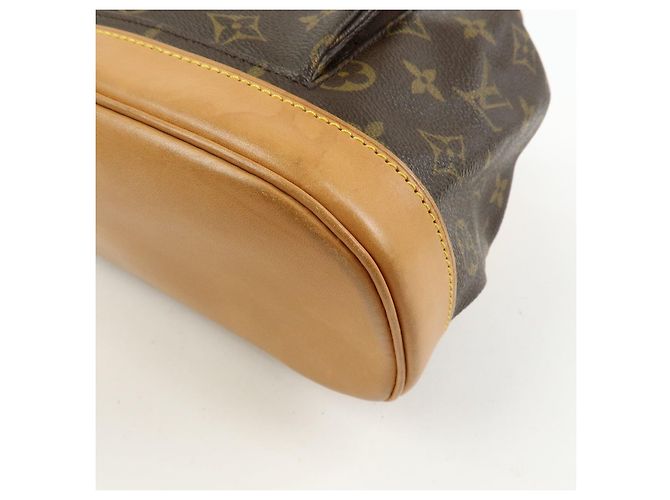 Zaino Louis Vuitton Monogram Montsouris MM Brown M51136 - vista 10