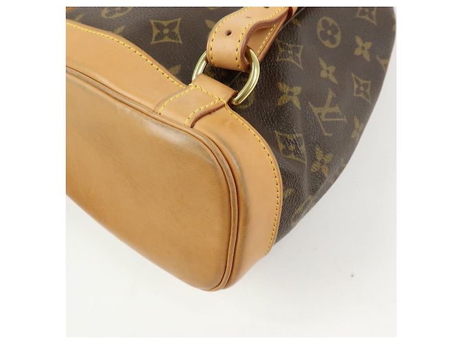Zaino Louis Vuitton Monogram Montsouris MM Brown M51136 - vista 12