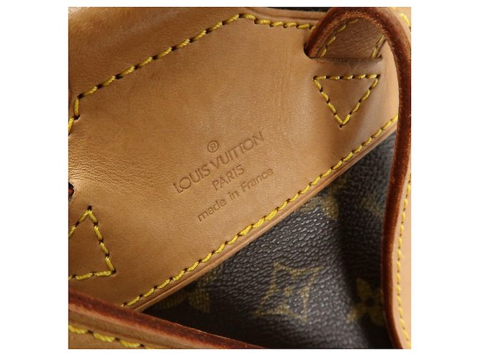 Zaino Louis Vuitton Monogram Montsouris MM Brown M51136 - vista 20