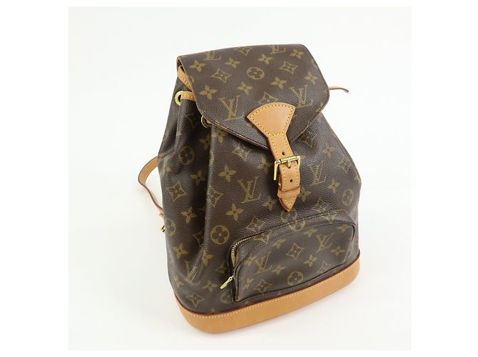 Zaino Louis Vuitton Monogram Montsouris MM Brown M51136 - vista 4