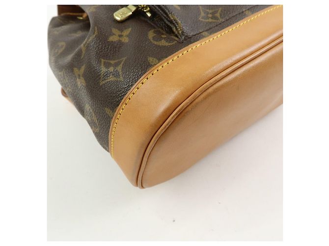 Zaino Louis Vuitton Monogram Montsouris MM Brown M51136 - vista 9