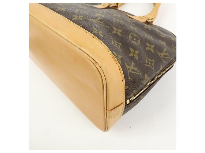 Borsa a mano Louis Vuitton Monogram Alma Canvas Leather Brown M51130 - vista 14