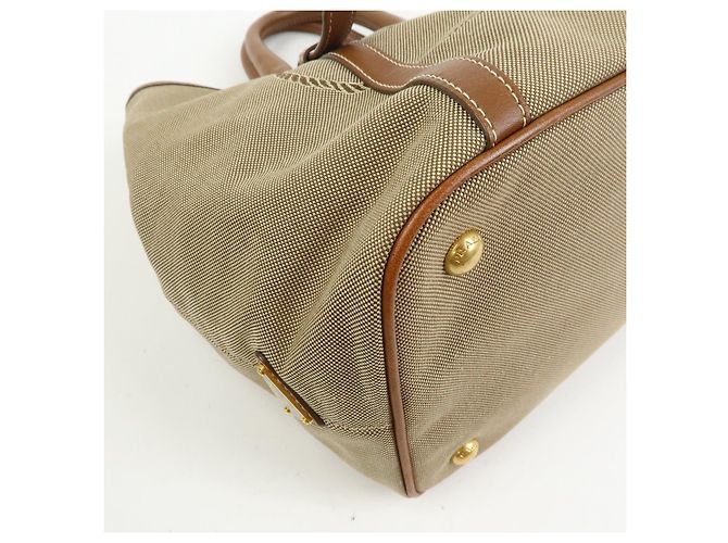 Borsa 2Way PRADA in tela jacquard con logo triangolare e pelle Borsa Tote BN1841 - vista 11