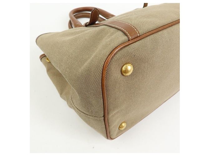 Borsa 2Way PRADA in tela jacquard con logo triangolare e pelle Borsa Tote BN1841 - vista 12