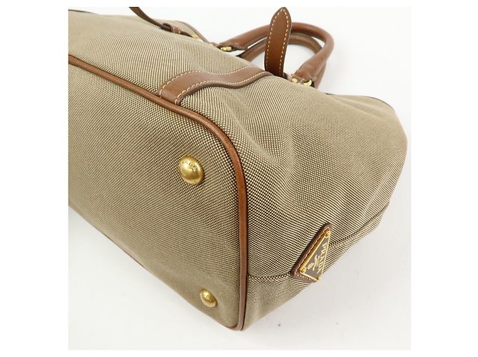 Borsa 2Way PRADA in tela jacquard con logo triangolare e pelle Borsa Tote BN1841 - vista 13