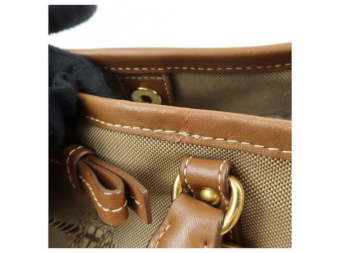 Borsa 2Way PRADA in tela jacquard con logo triangolare e pelle Borsa Tote BN1841 - vista 19
