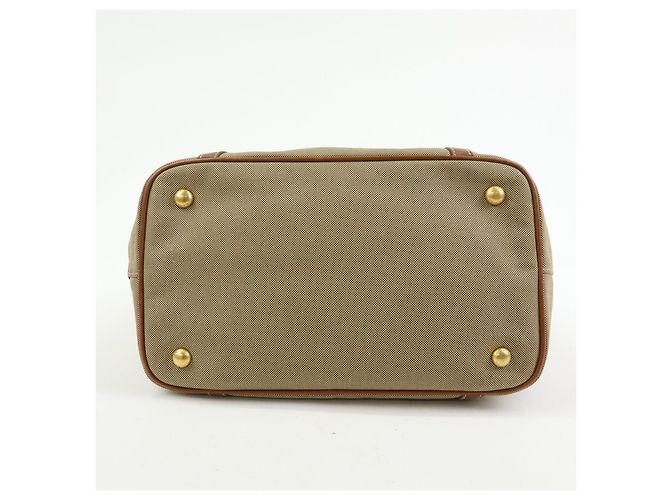 Borsa 2Way PRADA in tela jacquard con logo triangolare e pelle Borsa Tote BN1841 - vista 5