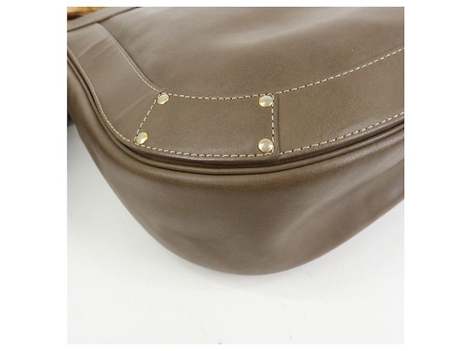 Chloé Borsa a tracolla Chloe Eden in pelle Borsa crossbody con nappe Beige - vista 11