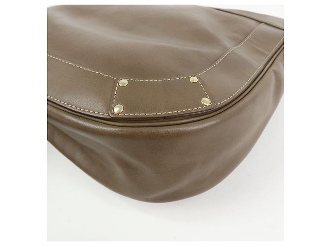 Chloé Borsa a tracolla Chloe Eden in pelle Borsa crossbody con nappe Beige - vista 12