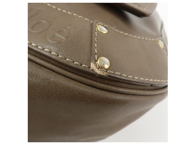 Chloé Borsa a tracolla Chloe Eden in pelle Borsa crossbody con nappe Beige - vista 19