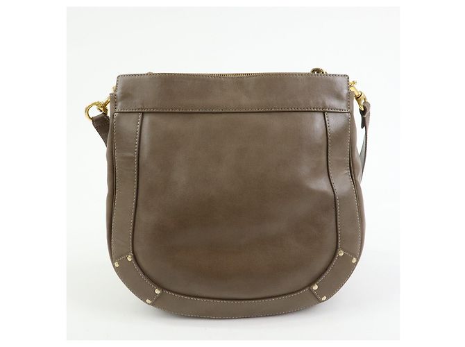 Chloé Borsa a tracolla Chloe Eden in pelle Borsa crossbody con nappe Beige - vista 2