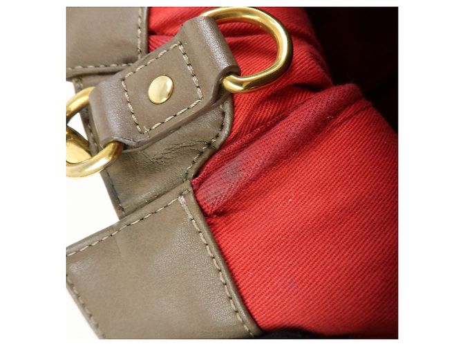 Chloé Borsa a tracolla Chloe Eden in pelle Borsa crossbody con nappe Beige - vista 22