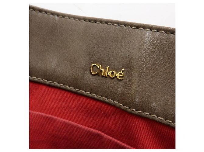 Chloé Borsa a tracolla Chloe Eden in pelle Borsa crossbody con nappe Beige - vista 24