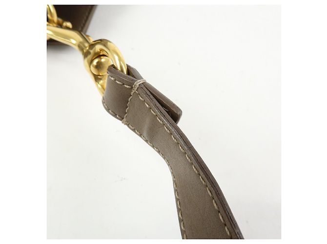Chloé Borsa a tracolla Chloe Eden in pelle Borsa crossbody con nappe Beige - vista 9