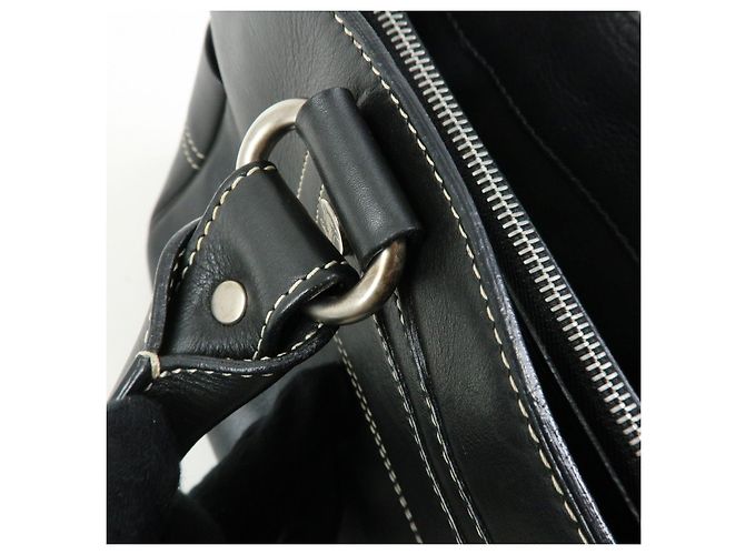 Céline Borsa a mano CELINE Boogie Bag in pelle nera - vista 10
