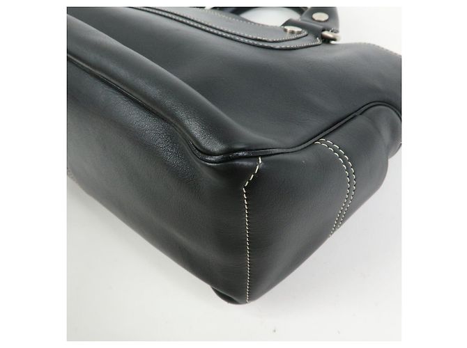 Céline Borsa a mano CELINE Boogie Bag in pelle nera - vista 12