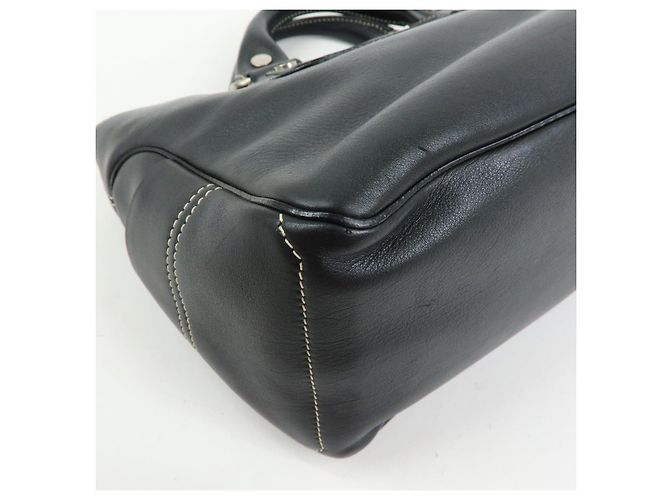 Céline Borsa a mano CELINE Boogie Bag in pelle nera - vista 13