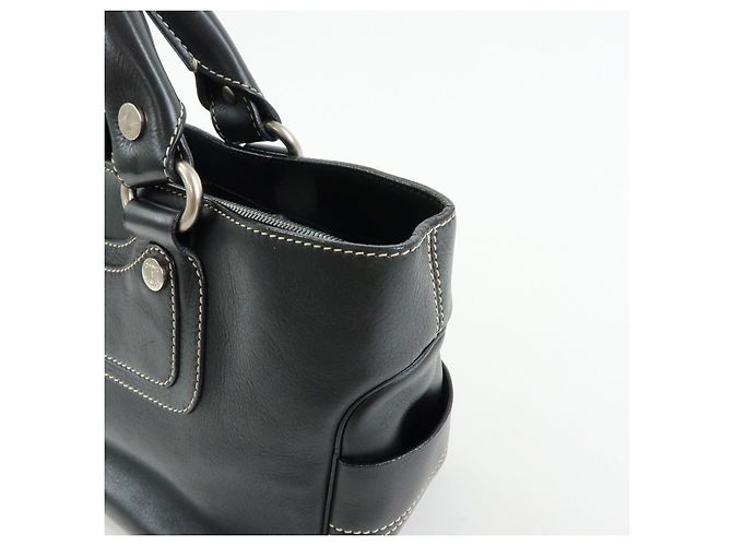 Céline Borsa a mano CELINE Boogie Bag in pelle nera - vista 14