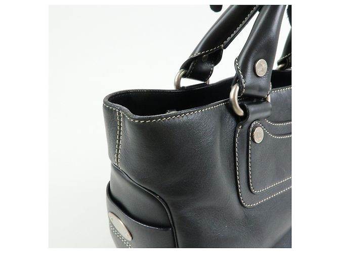Céline Borsa a mano CELINE Boogie Bag in pelle nera - vista 15