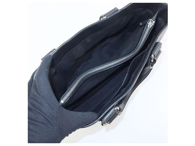Céline Borsa a mano CELINE Boogie Bag in pelle nera - vista 18