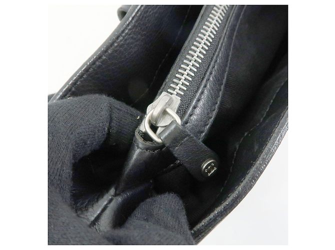 Céline Borsa a mano CELINE Boogie Bag in pelle nera - vista 20