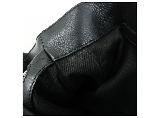 Céline Borsa a mano CELINE Boogie Bag in pelle nera - vista 22