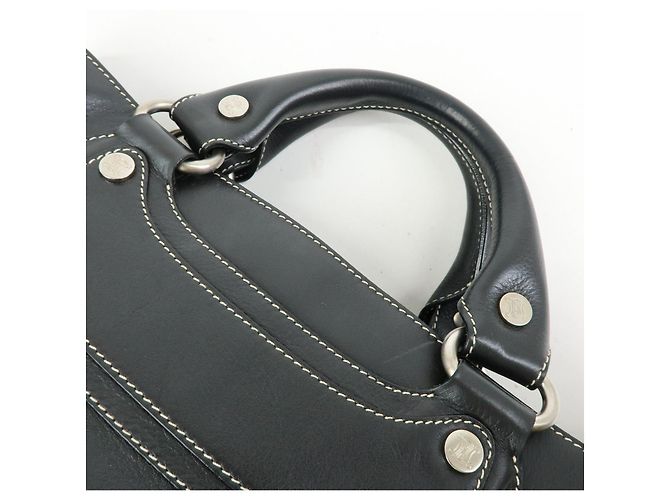 Céline Borsa a mano CELINE Boogie Bag in pelle nera - vista 6