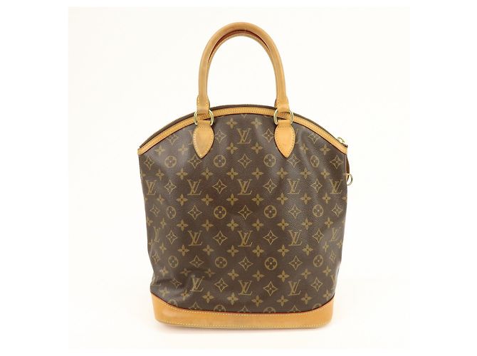 Louis Vuitton Monogram Lockit Vertical Hand Bag Brown M40103 - vista 2