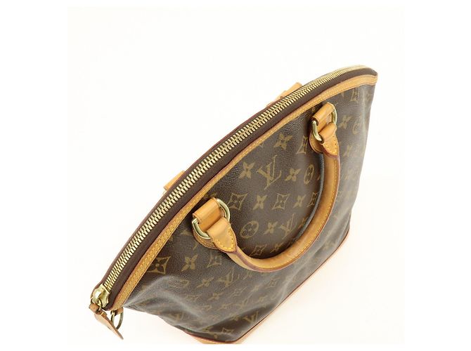 Louis Vuitton Monogram Lockit Vertical Hand Bag Brown M40103 - vista 20