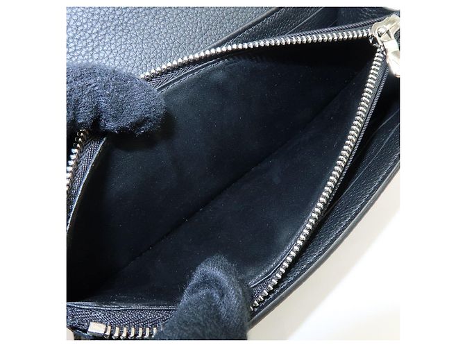 Louis Vuitton Portefeuille Lockme II Calf Skin Long Wallet Noir M62329 - vista 19