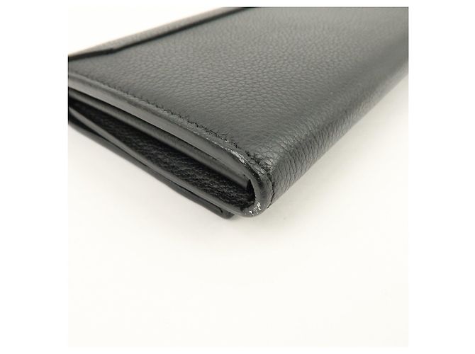 Louis Vuitton Portefeuille Lockme II Calf Skin Long Wallet Noir M62329 - vista 8