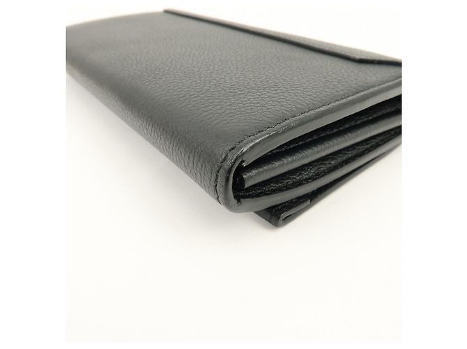 Louis Vuitton Portefeuille Lockme II Calf Skin Long Wallet Noir M62329 - vista 9