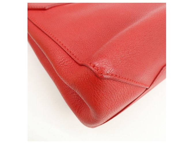Louis Vuitton Lockme II Borsa a mano e a tracolla 2Way in pelle Rossa M50363 - vista 12