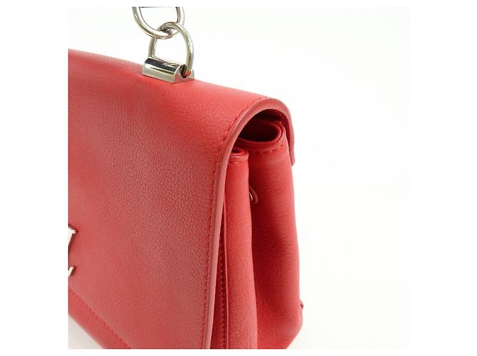 Louis Vuitton Lockme II Borsa a mano e a tracolla 2Way in pelle Rossa M50363 - vista 13