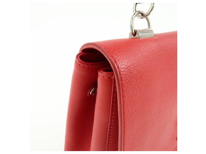 Louis Vuitton Lockme II Borsa a mano e a tracolla 2Way in pelle Rossa M50363 - vista 14