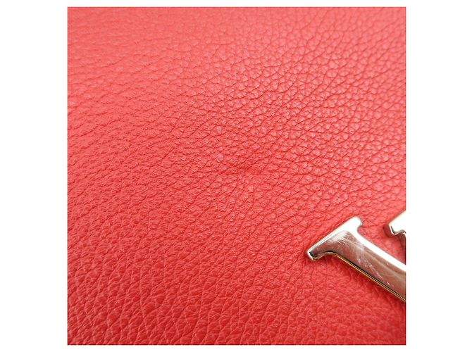 Louis Vuitton Lockme II Borsa a mano e a tracolla 2Way in pelle Rossa M50363 - vista 15