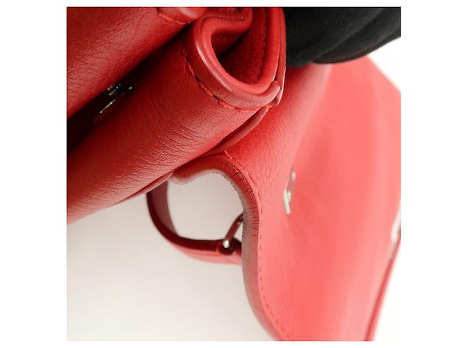 Louis Vuitton Lockme II Borsa a mano e a tracolla 2Way in pelle Rossa M50363 - vista 19