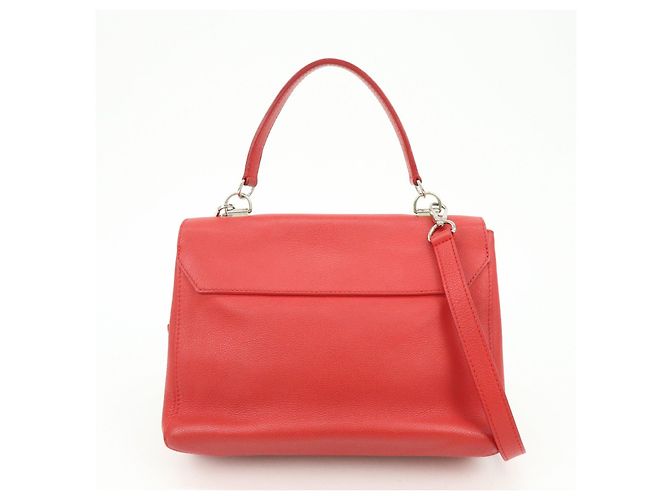 Louis Vuitton Lockme II Borsa a mano e a tracolla 2Way in pelle Rossa M50363 - vista 2