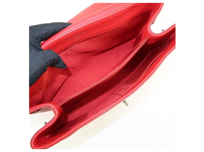 Louis Vuitton Lockme II Borsa a mano e a tracolla 2Way in pelle Rossa M50363 - vista 20