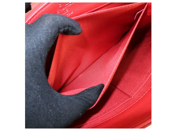 Louis Vuitton Lockme II Borsa a mano e a tracolla 2Way in pelle Rossa M50363 - vista 21