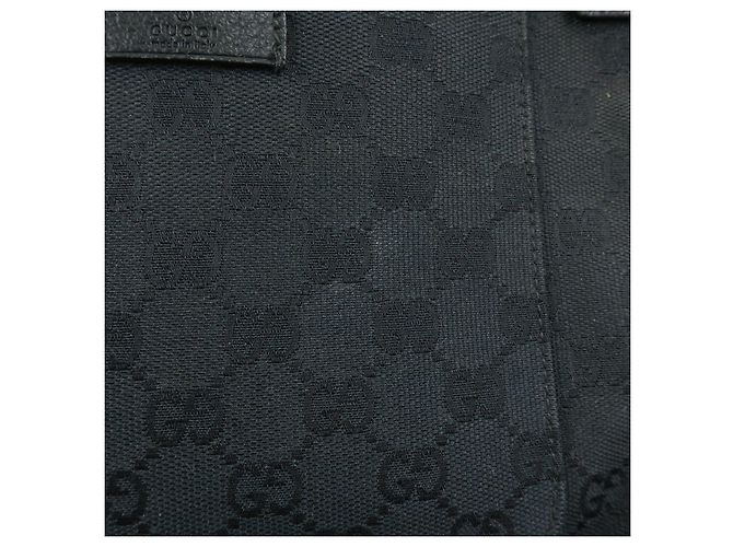 Borsa a tracolla GUCCI GG Canvas Leather Nera 122793 - vista 15