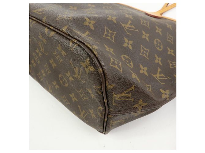 Borsa Louis Vuitton Monogram Neverfull MM Borsa a Tracolla Marrone M40995 - vista 11