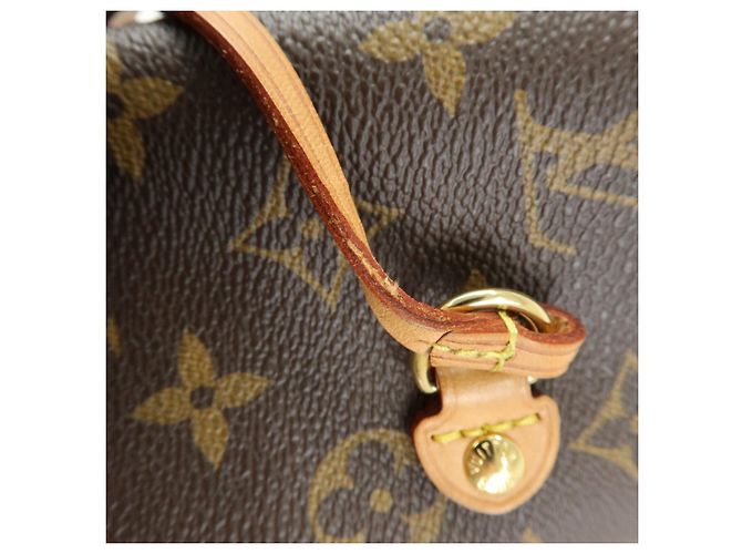 Borsa Louis Vuitton Monogram Neverfull MM Borsa a Tracolla Marrone M40995 - vista 16