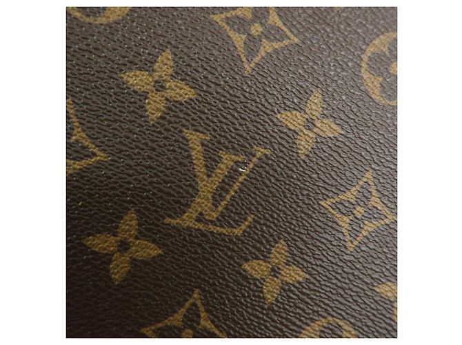 Borsa Louis Vuitton Monogram Neverfull MM Borsa a Tracolla Marrone M40995 - vista 18