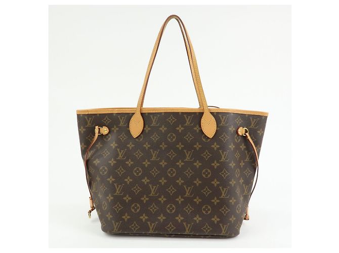 Borsa Louis Vuitton Monogram Neverfull MM Borsa a Tracolla Marrone M40995 - vista 2
