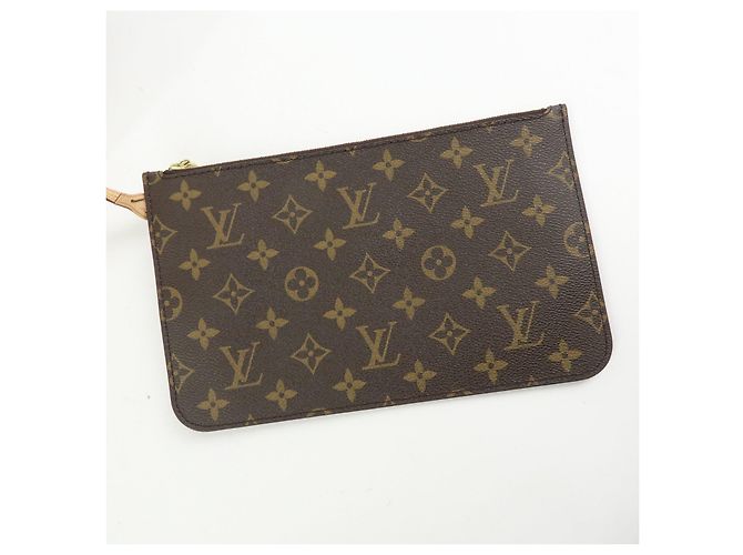 Borsa Louis Vuitton Monogram Neverfull MM Borsa a Tracolla Marrone M40995 - vista 22