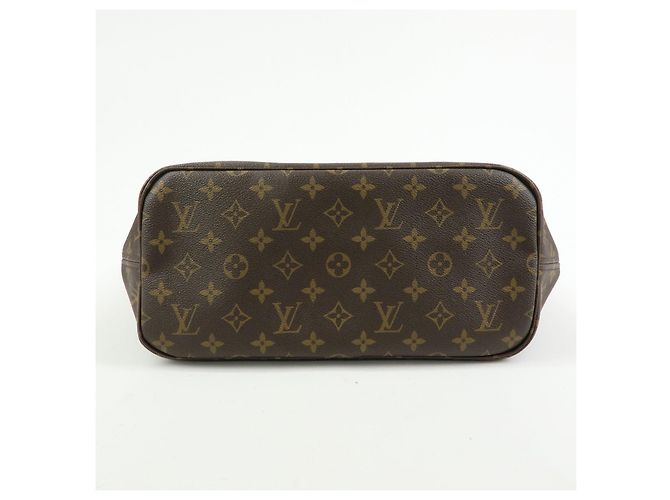 Borsa Louis Vuitton Monogram Neverfull MM Borsa a Tracolla Marrone M40995 - vista 5