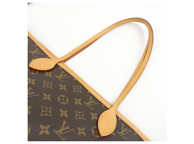 Borsa Louis Vuitton Monogram Neverfull MM Borsa a Tracolla Marrone M40995 - vista 6