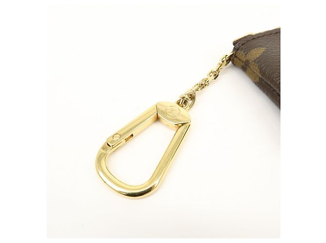 Louis Vuitton Monogram Pochette Cles Coin Case Key Case Brown M62650 - vista 6