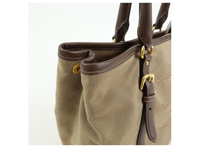 Borsa 2Way in pelle e tela jacquard con logo triangolare PRADA Hand Bag BN2832 - vista 14